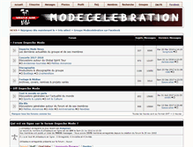 Tablet Screenshot of forum.modecelebration.com
